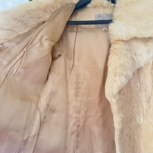 Genuine Rabbit Fur Coat - Picture 4 of 6